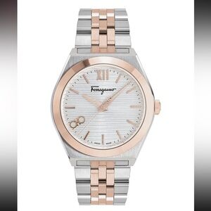 Ferragamo‎ Mens Two Tone 40mm Watch
